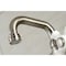 Kingston Brass KS612SN Two-Handle Wall Mount Bar Faucet, Brushed Nickel KS612SN - alternate 4